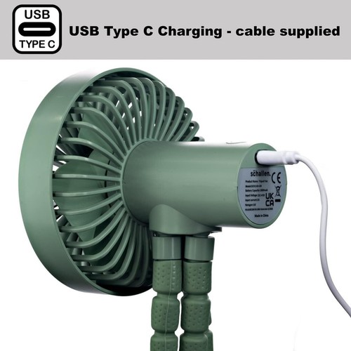 Baby Childs Pram, Cot & Buggy Fan Rechargeable 4 Way Portable Easy Use - NEW - Picture 29 of 50