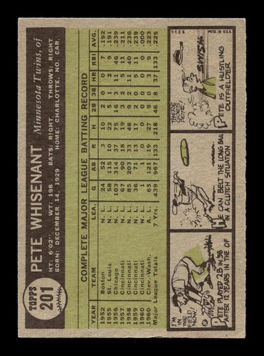 1961 Topps Baseball 4-434 VG-EX Pick From List All PICTURED kk7 cc8 yy3 - Picture 117 of 331