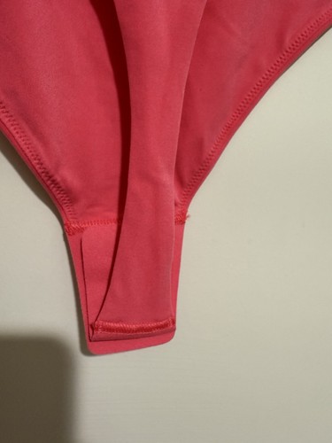 NEW Lululemon Wundermost Nulu Square Neck Sleeveless Medium Bodysuit, Pink + Bag - Picture 8 of 16