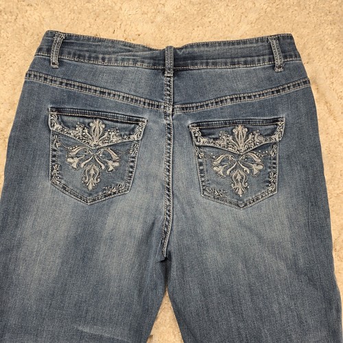 Jeans Christopher & Banks Taille 4P Petite - Coupe Droite, Occasion En Très Bon état