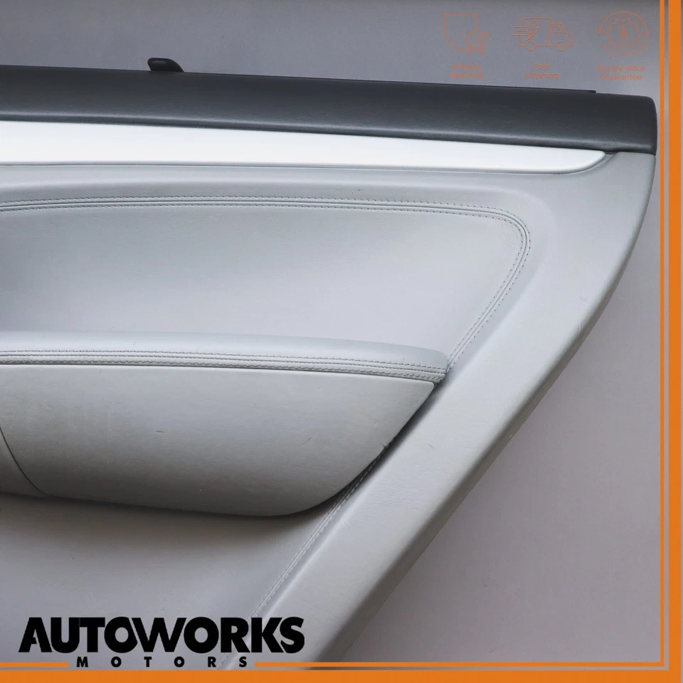 03-06 Cubierta de panel de puerta lateral derecha trasera gris para Porsche Cayenne Turbo 955 OEM Foto 3 de 4