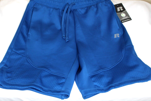 Russell Level-Up Athletic Shorts, KidsSize XS, Blue NEW - Picture 3 of 3