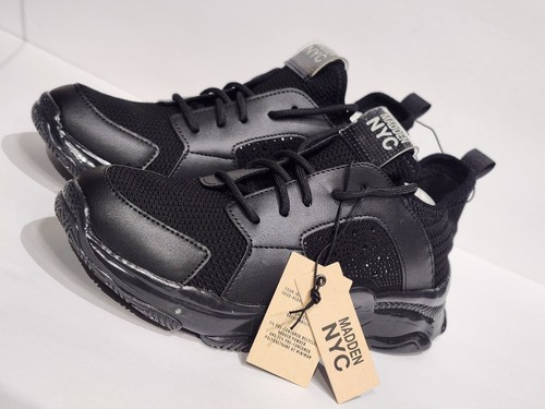 Zapatillas deportivas Madden NYC para mujer TALLA 10 estrás COLOR NEGRO - Imagen 1 de 10
