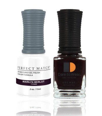 LeChat Perfect Match UV Gel + Nail Polish - PMS04 Marilyn Merlot