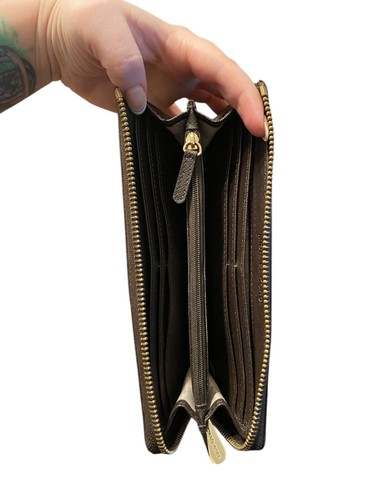 Michael Kors Leather Wallet Embossed Python - Picture 3 of 3