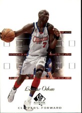 2001-02 SP Authentic Basketball Base Singles (Pick Your Cards)
