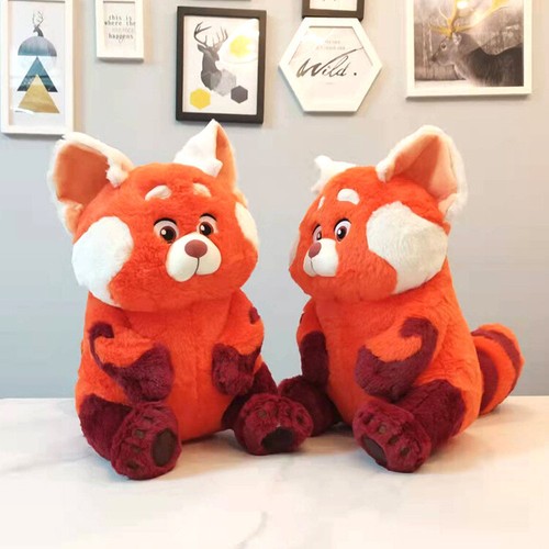 20/30CM Turning Red Red Panda Plush Toys Mei Cartoon Anime Doll Birthday Gifts - Picture 3 of 15