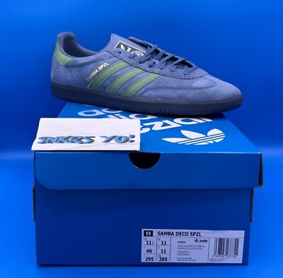 新品 ADIDAS×END. SAMBA DECO SPZL ブルー 27.0 END. x Adidas SPZL Samba Deco Sneaker 'By the Sea' in Dark