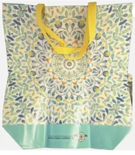 NEW Reusable 8 Gallon Spring Leaves Vinyl Tote Bag St. Joseph's Indian School