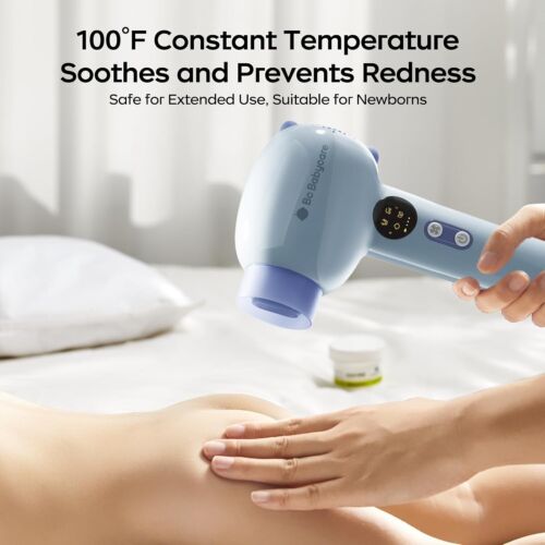Bc Babycare Gentle Cordless Hair Dryer for Baby Quiet Portable Low Heat/Speed - Picture 3 of 8