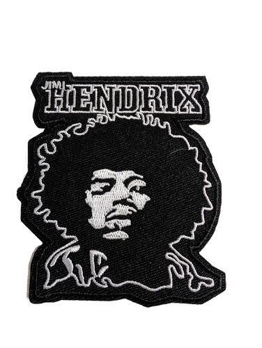 Jimi Hendrix Patches, Aufbügeln Stickband Patches, Jimi Hendrix Logo Patch - Bild 3 von 7