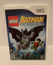 LEGO Batman: The Video Game Nintendo Wii 2008 Complete Tested Working Fun Game!