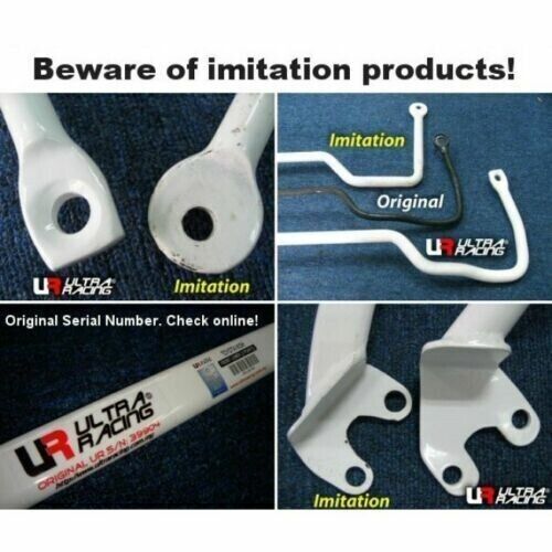 Barra antivuelco trasera Ultra Racing para TOYOTA CELICA 6TH (ST202) 2.0 2x2 1993-1999 - Imagen 6 de 7