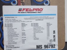 🇨~Fel-Pro MS 96792 Engine Intake Manifold Gasket Set  fits FORD