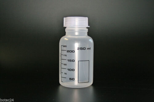 Weithalsflasche graduiert rund 50 ml, 100 ml, 250 ml, 500 ml, 1000 ml 2000 ml - Bild 4 von 7