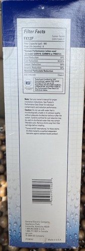 GE FX12P Reverse Osmosis Replacement Water Filter Set/ open box/ sealed filters - Picture 4 of 4