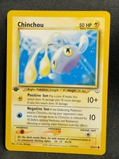 Pokemon - Chinchou 42/64 - 1st Edition Neo Revelation - NM