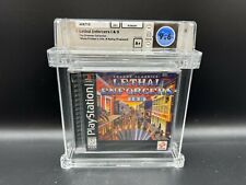 Lethal Enforcers I & II PS1 WATA 9.6 A+ FACTORY SEALED MINT VGA