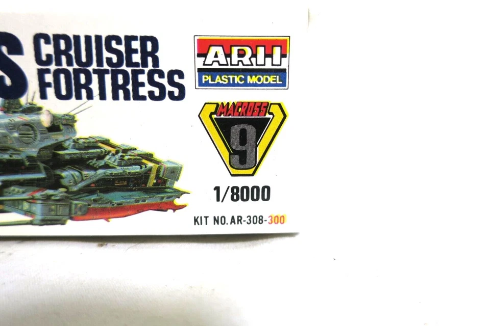 Arii Macross SDF-1 Cruiser-Fortress 1/8000 Scale 1980's Vintage (F14) - Image 4 of 4