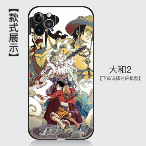 One Piece Law Anime Für iPhone 7/8 11 12 13 XR Case Hülle Schutzhülle Cover - Picture 1 of 2