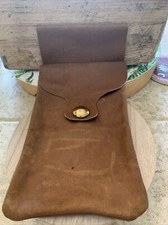 leather pouch With Belt Slip