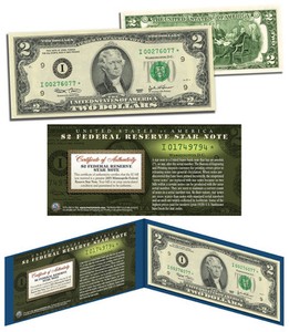 2003-2-Minneapolis-I-BEP-Uncirculated-Rare-Star-Note-w-Folio-amp-Certificate-COA
