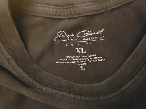 O'Neill Men Tshirt XLarge Aloha Hawaiian Surf Black Standard Fit Jack XL 62493 - Picture 3 of 11