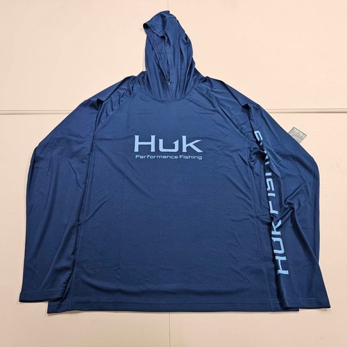 Huk Vented Pursuit Hoodie Fishing NWT 2023 - Picture 2 of 7