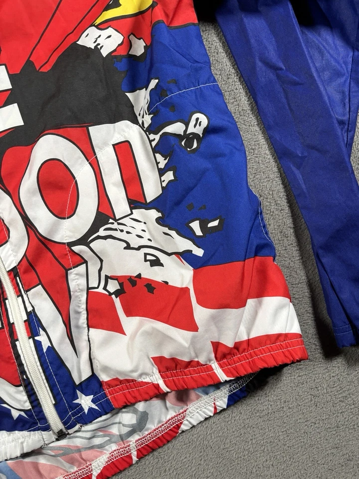 De Colección Get On It Pace Ciclismo Jersey Chaqueta Adulto Grande El Tour De Tucson Años 90 EE. UU. Foto 2 de 4