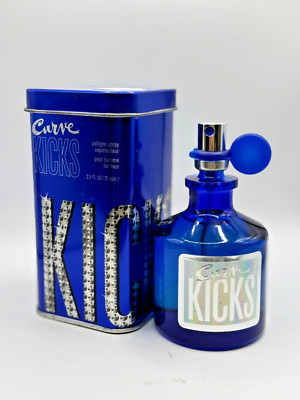 CURVE KICKS BY CURVE 75ML COLOGNE SPRAY (NEW WITH BOX)