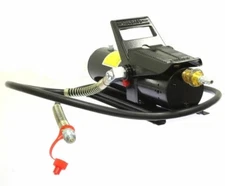 10,000 PSI Porta Power AIR HYDRAULIC FOOT PUMP CONTROL LIFT With 5 Feet Hose