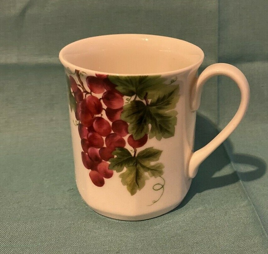 1994 Royal Doulton Everyday Fine China Vintage Grape TC 1193 Mug eBay