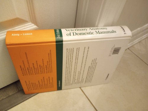 VETERINARY ANATOMY OF DOMESTIC MAMMALS TEXTBOOK AND COLOUR ATLAS - Picture 3 of 3