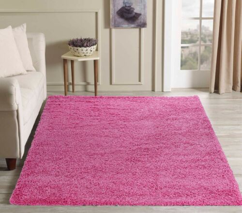 Alfombras peludas suaves para sala de estar 45 mm altura de pila pequeñas - extra grandes en 22 colores - Imagen 44 de 132