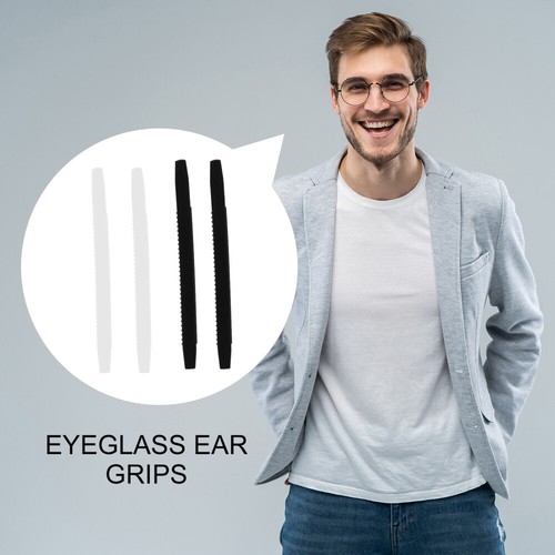 10 pares de empuñaduras de silicona para gafas ganchos para orejas templos para gafas cojín suave para niños - Imagen 9 de 12