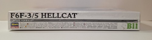 *Sealed* 1/72 F6F-3/5 Hellcat US Navy WWII Fighter Model - Hasegawa 00241 (B 11) - 第 4/5 張圖片