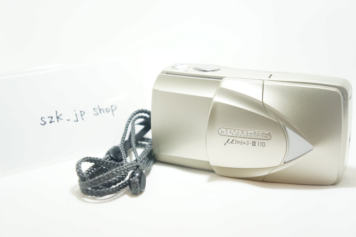 Near Mint] Olympus μ Mju II 110 Point & Shoot 35mm Film