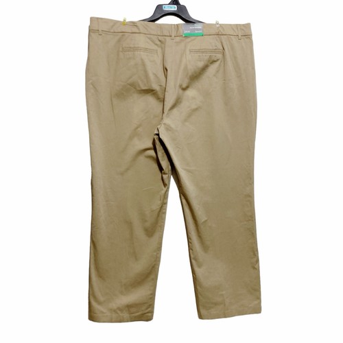 JM Collection Trouser Work Pants Women's Size 24W No Gap Elastic Waist Tan NWT - Picture 4 of 11