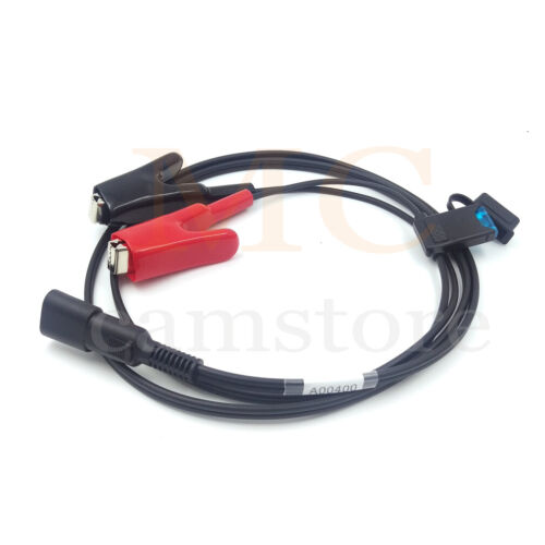 "Cable de alimentación de batería GPS A00400 para instrumentos de topografía con clip de cocodrilo 71" - Imagen 2 de 6