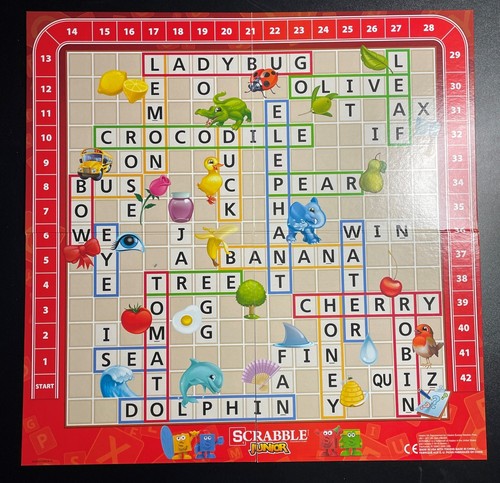 Scrabble Junior Game Edition Replacement Pieces & Parts Snap 2016 Hasbro - Picture 8 of 34