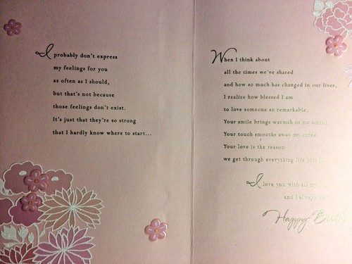 Hallmark XL size, WIFE Birthday cards "I LOVE YOU MY WIFE" 16 Choices AD14 - Picture 30 of 65