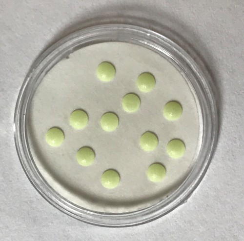 Uhr Zifferblatt Stundenmarkierungen 12 SUPER LUME Ziffern Punkte Balken Teile Reparatur 2,10 mm - Bild 2 von 7