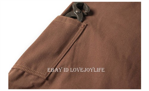 Bronson 1873 Duck Canvas Work Pants Vintage Workpants High Waist Trousers Brown - Bild 23 von 36