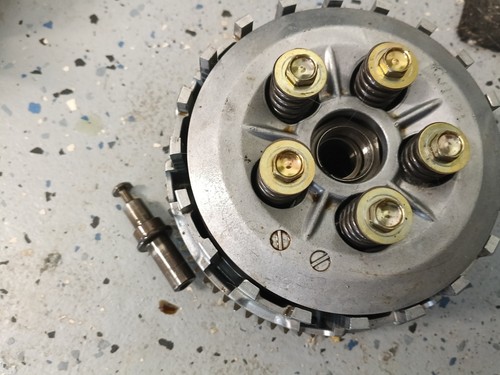 2003 Honda cbr954rr CBR 954 RR Clutch Basket Pressure Plate Steel Plates - Picture 3 of 4