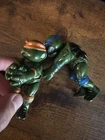 Teenage Mutant Ninja Turtles Mikey & Leo Pencil Hugger Topper RARE Vintage TMNT