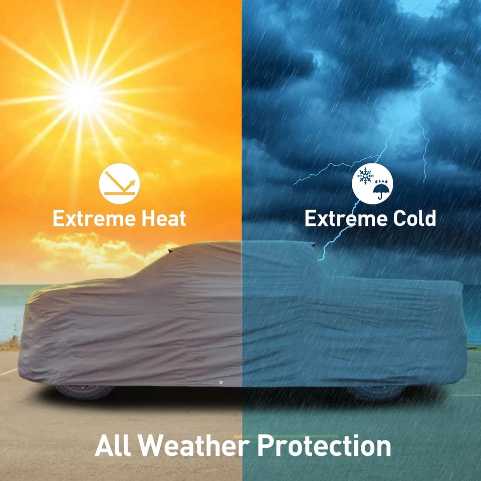 Utimum Series Waterproof Truck Cover for 1982-2004 GMC S-15 QUAD Cab Long Bed - Image 2 of 4