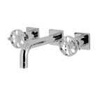 Kingston Brass KS612.RX Belknap 1.2 GPM Wall Mounted Widespread - Chrome