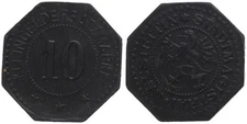 Germany - City Of Neustettin 10 Pfennig No Date - Emergency Money War Money