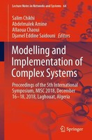 Modelling And Implementation Of Complex Systems Djamel Eddine Saidouni