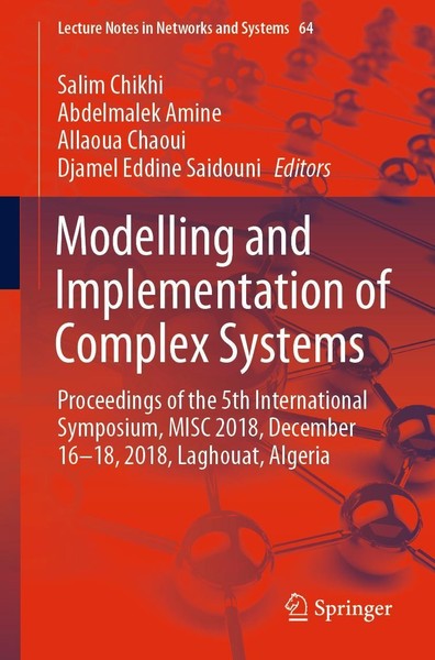 Modelling And Implementation Of Complex Systems Djamel Eddine Saidouni-image
